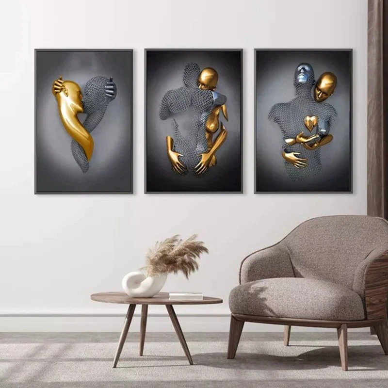 LoveHeart™ "Goud & Zilver" - 1+2 Gratis