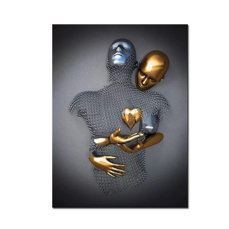 LoveHeart™ "Goud & Zilver" - 1+2 Gratis