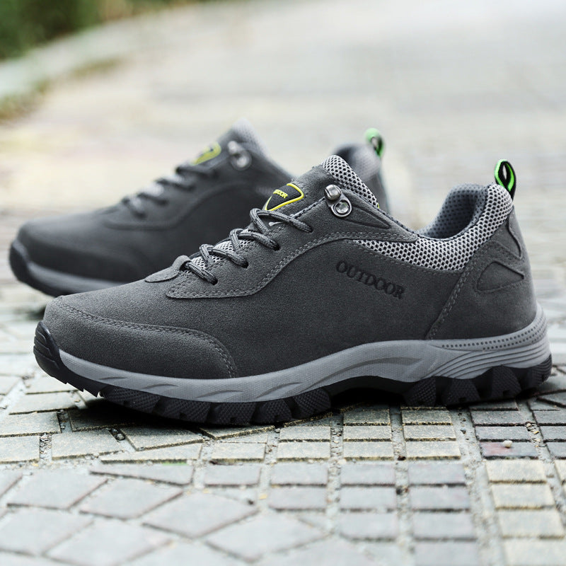 Ronald - Suède Orthopedische Wandelschoenen