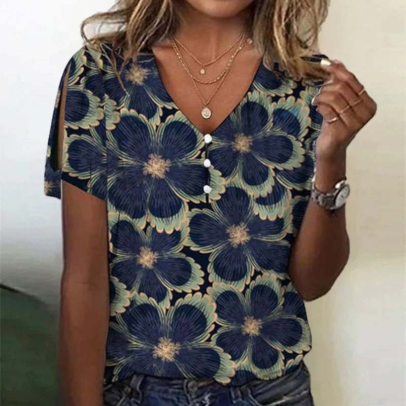 Verity™ - Zomer Bloem Blouse