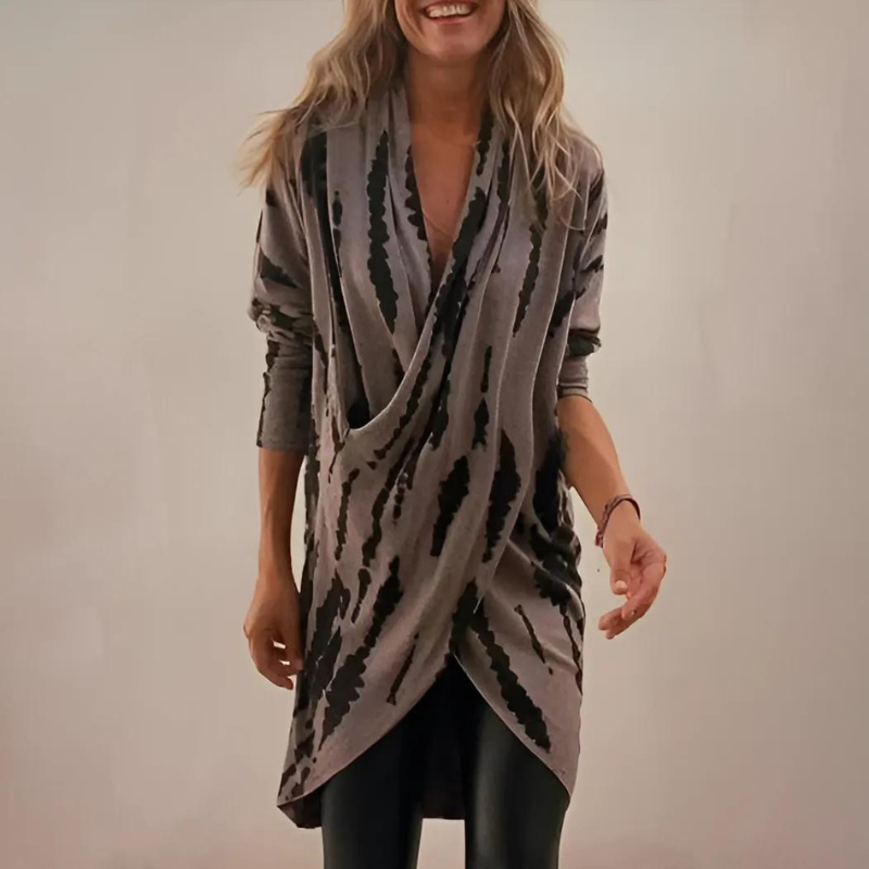 Vittoria™ - Luxurious V-neck Tunic with Loose Fit