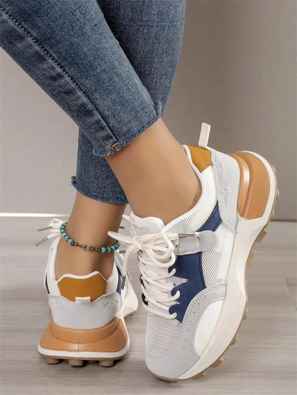 Kathy - Stijlvolle Orthopedische Damessneakers