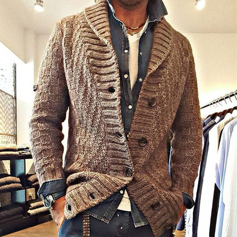 Miguel™ - Stijlvol Gebreide Heren Cardigan