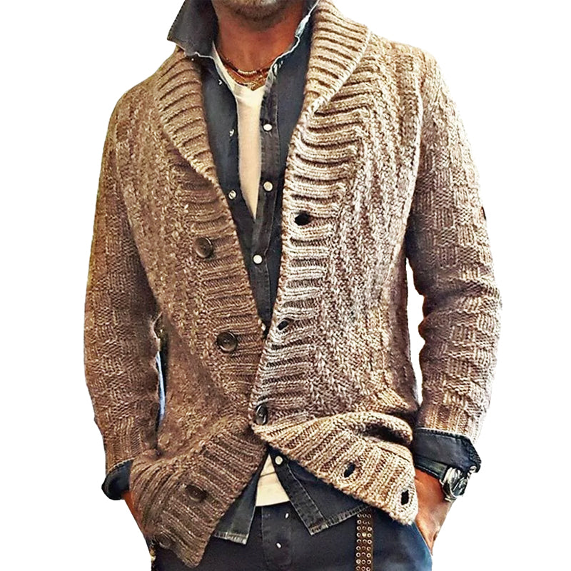 Miguel™ - Stijlvol Gebreide Heren Cardigan