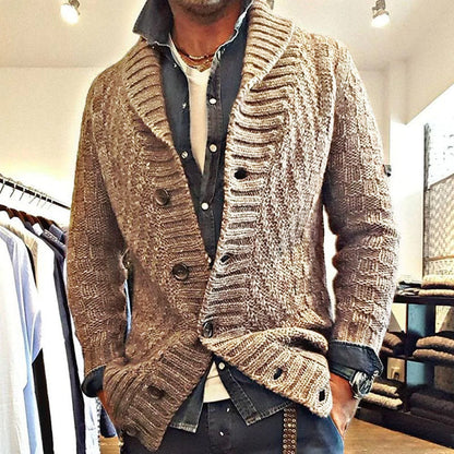 Miguel™ - Stijlvol Gebreide Heren Cardigan