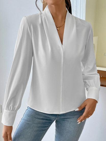 Charlotte™ - Elegante Lange Mouwen Blouse