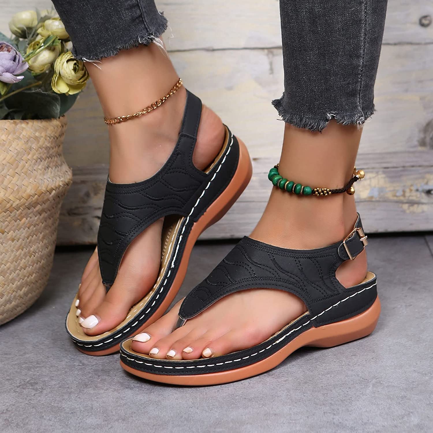 Raina™ - Trendy Orthopedische Sandalen met Verstelbare Bandjes