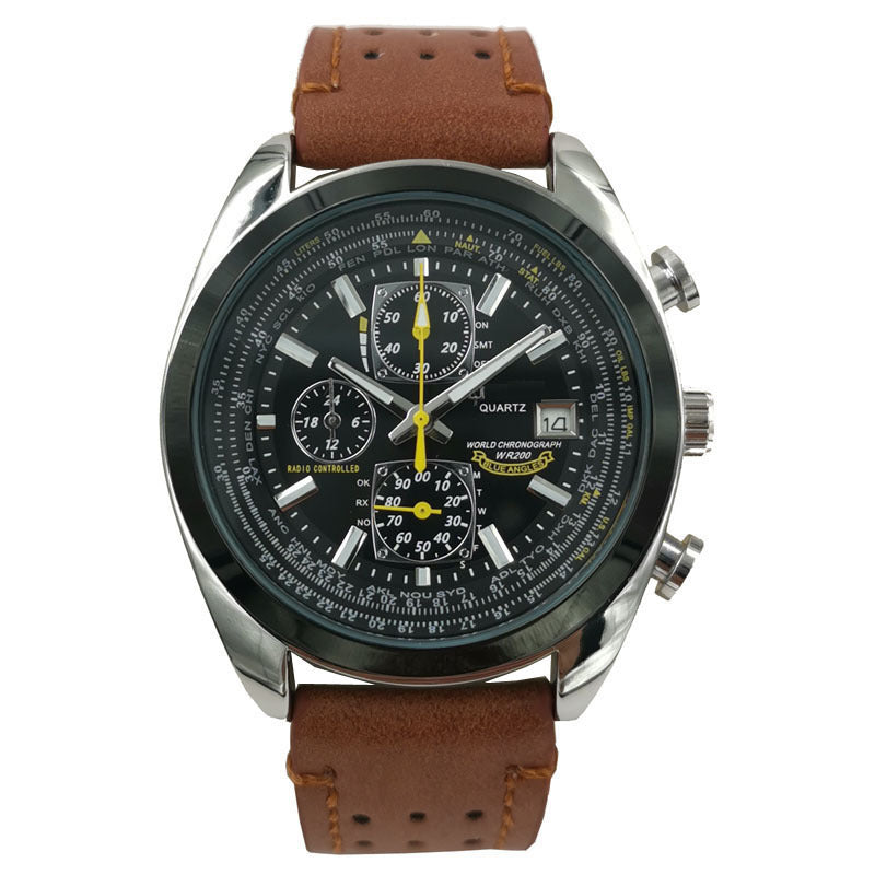 SkyMaster™ - Stijlvol Pilotenhorloge