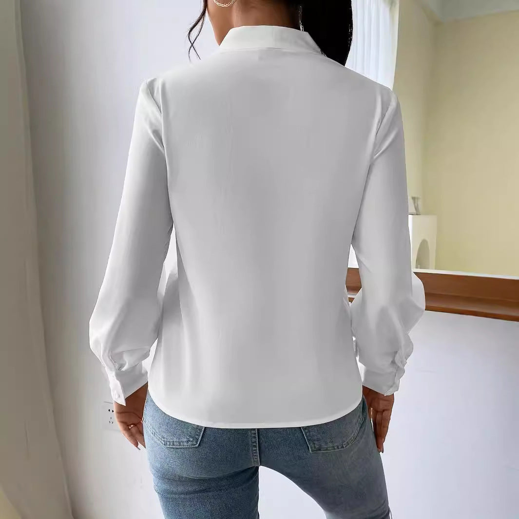 Charlotte™ - Elegante Lange Mouwen Blouse