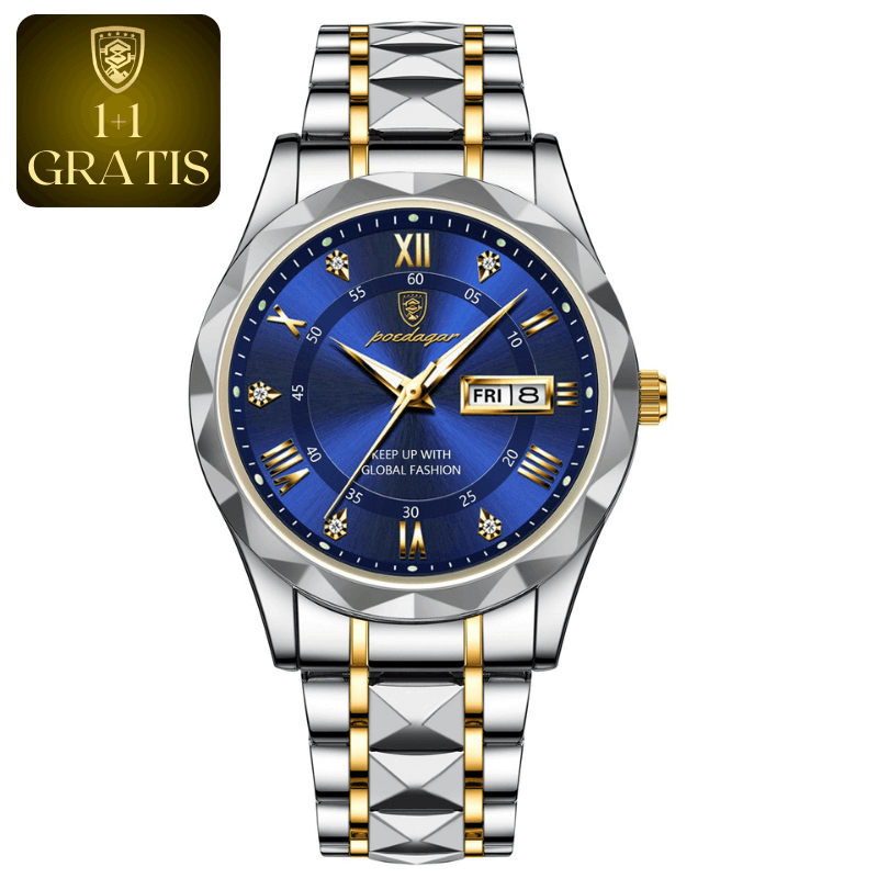 Aureus Grandeur™ - Luxueuze Herenhorloge (1 + 1 GRATIS)