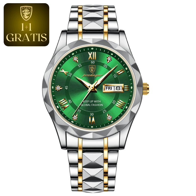 Aureus Grandeur™ - Luxueuze Herenhorloge (1 + 1 GRATIS)