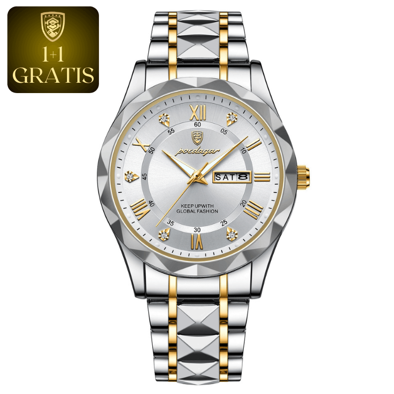 Aureus Grandeur™ - Luxueuze Herenhorloge (1 + 1 GRATIS)