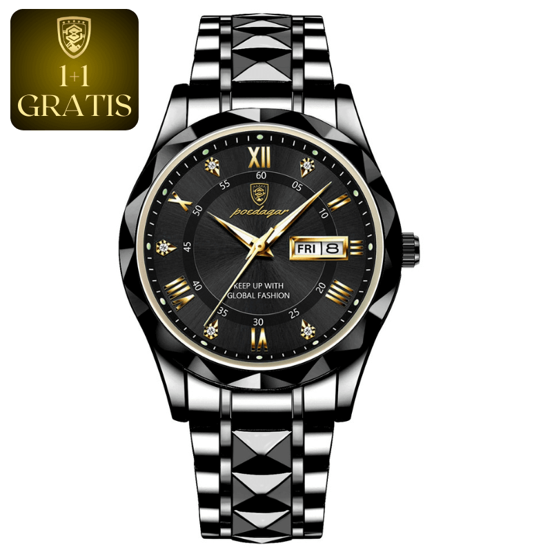 Aureus Grandeur™ - Luxueuze Herenhorloge (1 + 1 GRATIS)