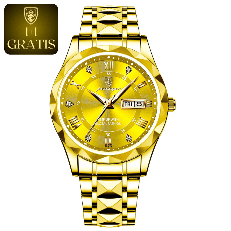 Aureus Grandeur™ - Luxueuze Herenhorloge (1 + 1 GRATIS)