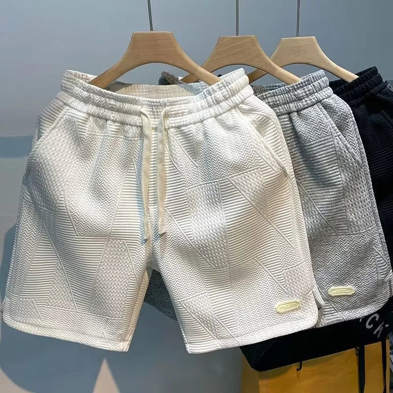 Carlo -  Elegante Herringbone Shorts voor Heren