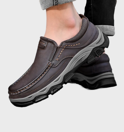 Kurt | Comfortabele Orthopedische Antislip lederen Schoenen