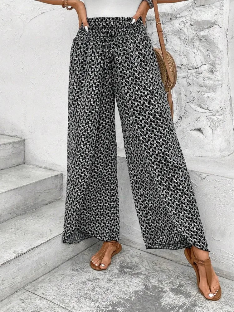 Eliza™ - Elegante Boho Wijde Broek