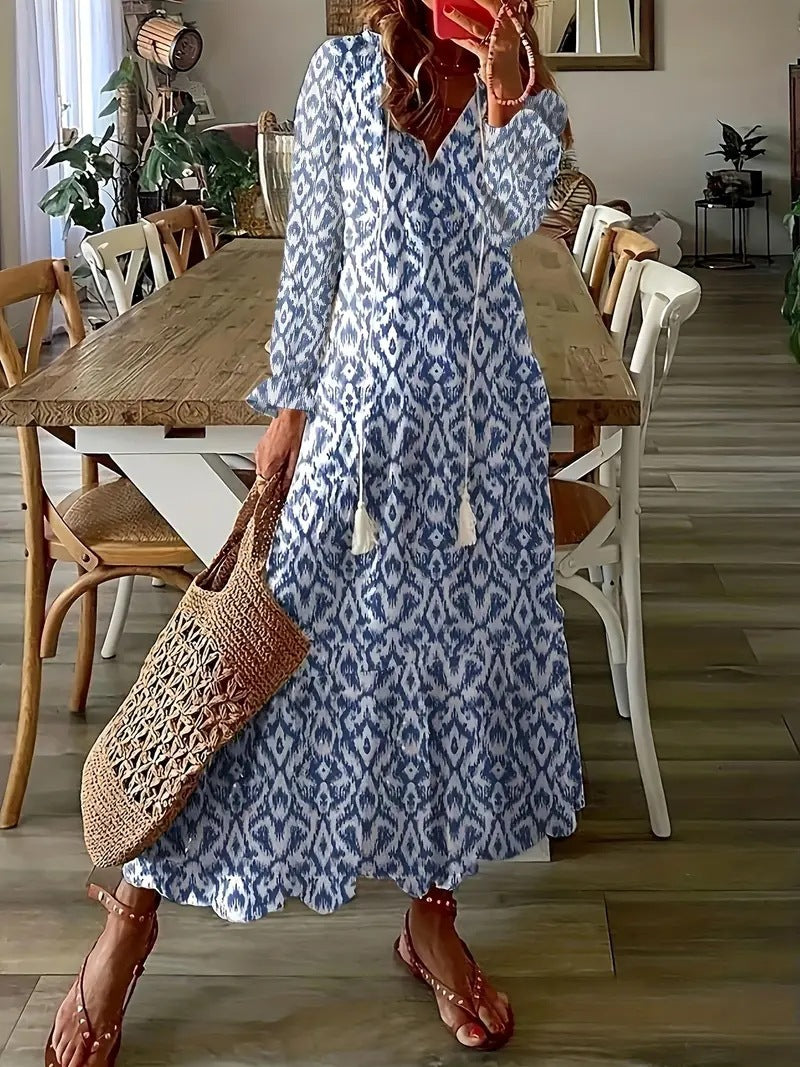 Florence™ - Boho Geïnspireerde Maxi Jurk