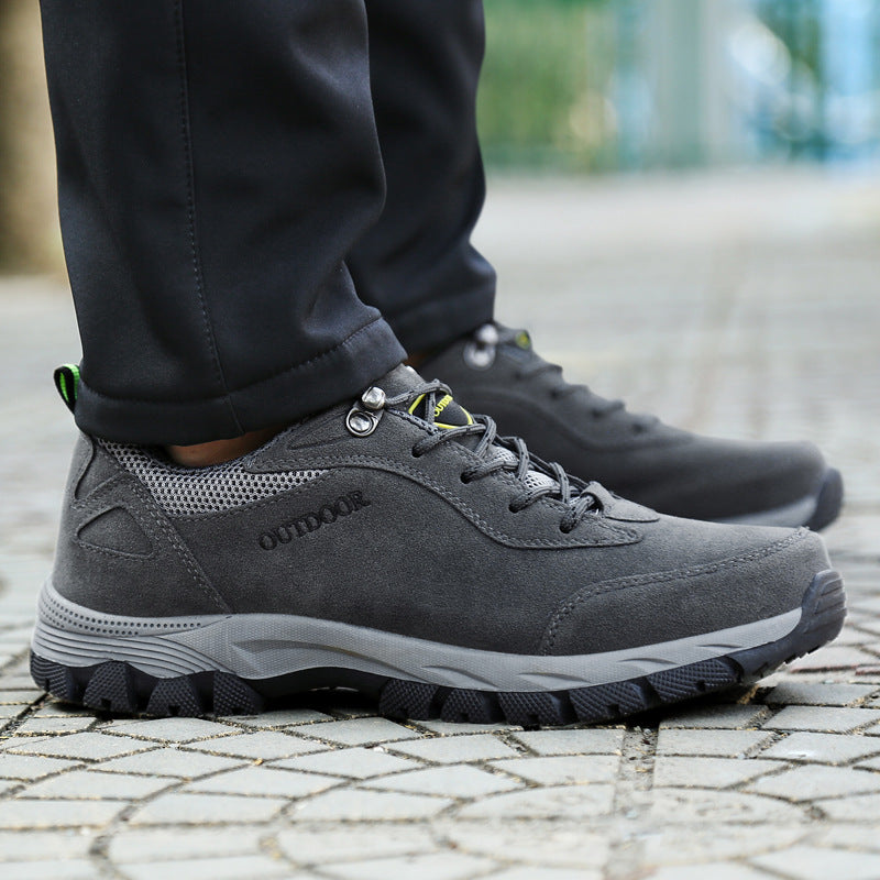 Ronald - Suède Orthopedische Wandelschoenen
