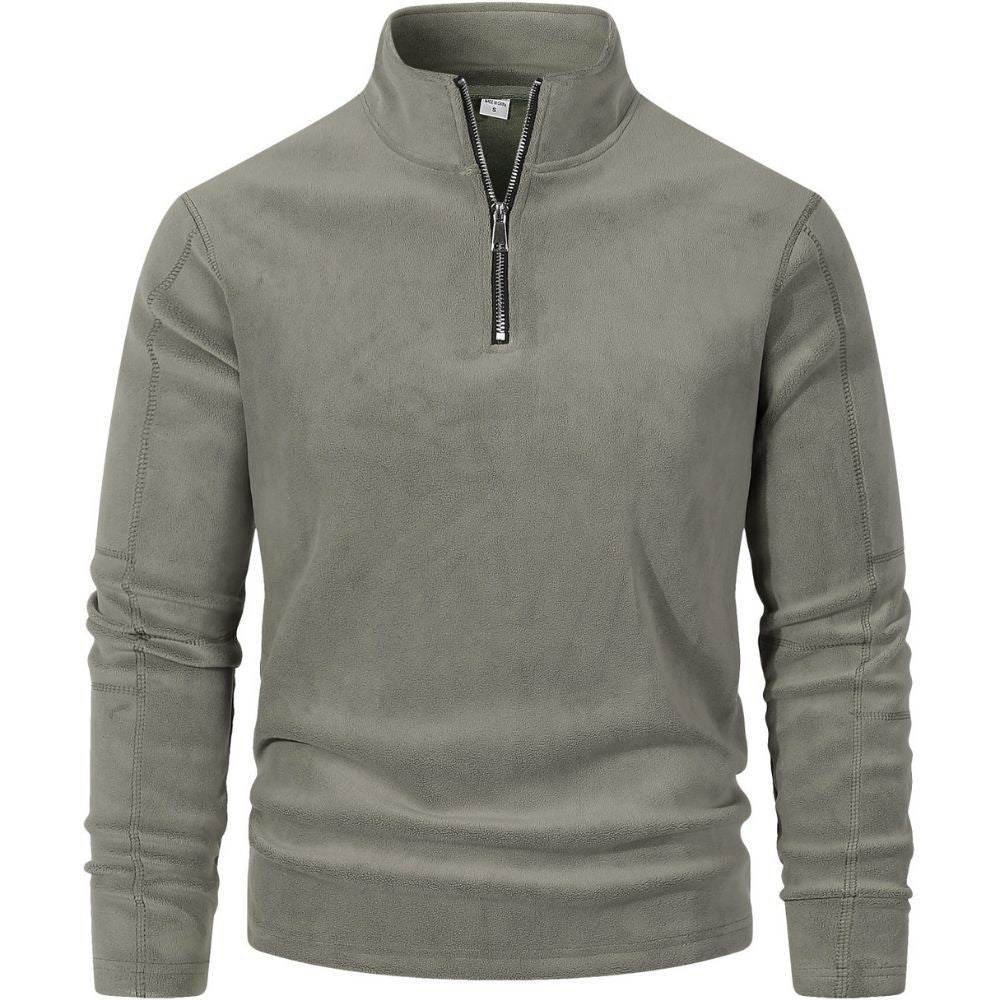 Niels™ | Zachte Half-Zip Fleece Trui