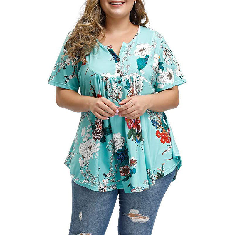 Astrid™ - Bloemenprint Blouse