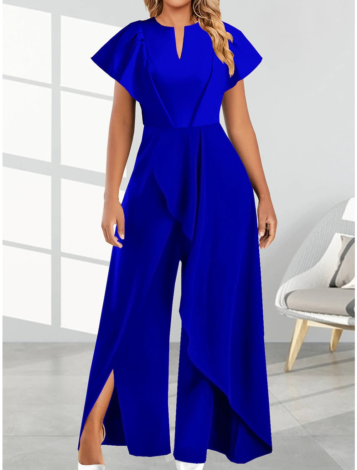 Danique™ - Chic en Luxe V-Hals Jumpsuit