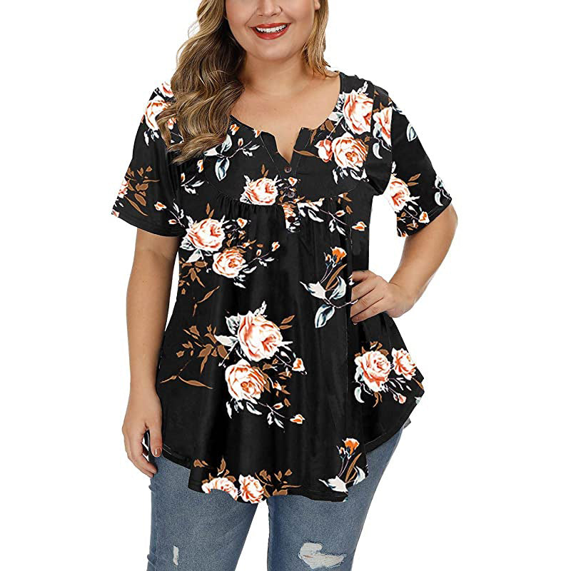 Astrid™ - Bloemenprint Blouse