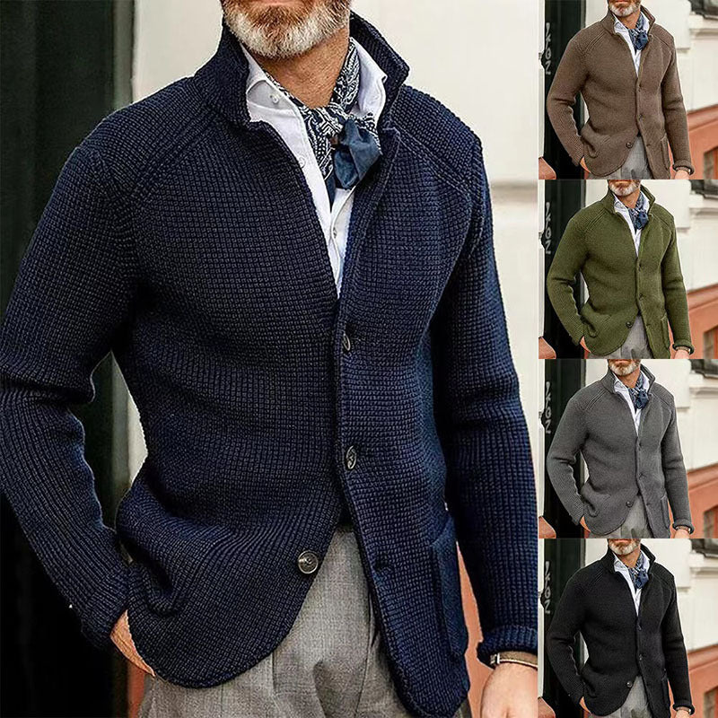 Raven™ - Stijlvolle Gebreide Heren Cardigan