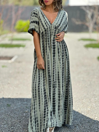 Sterre™ - Bohemian V-Hals Maxi Jurk