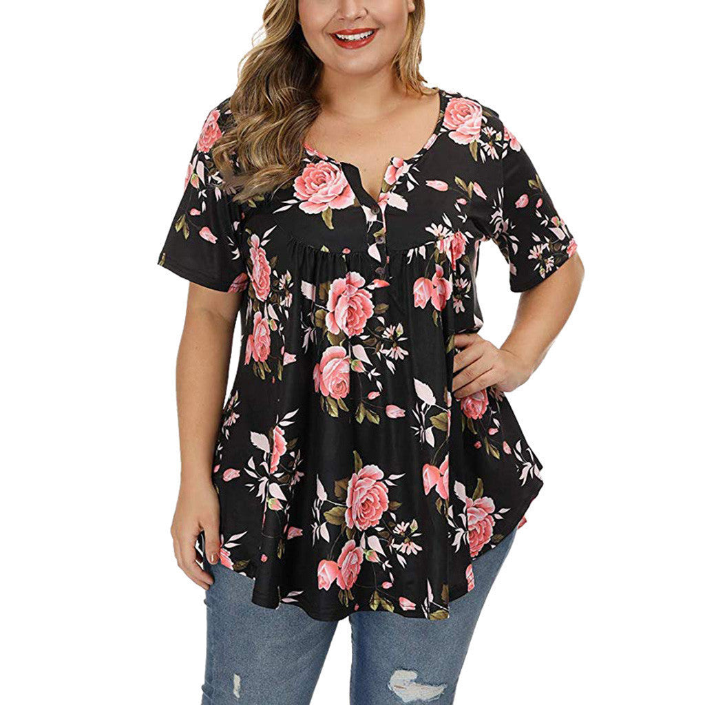 Astrid™ - Bloemenprint Blouse