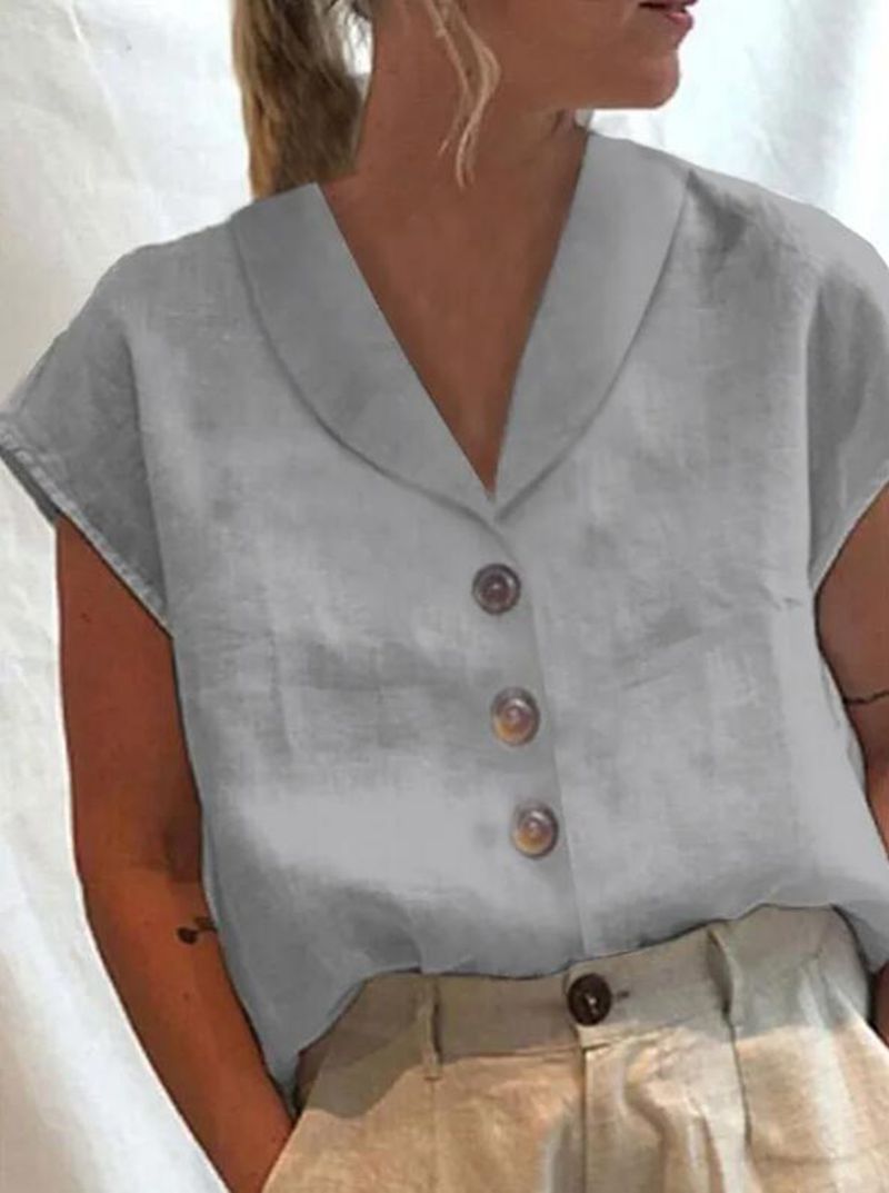 Yesha™ - Modieuze Kraagblouse voor Dames