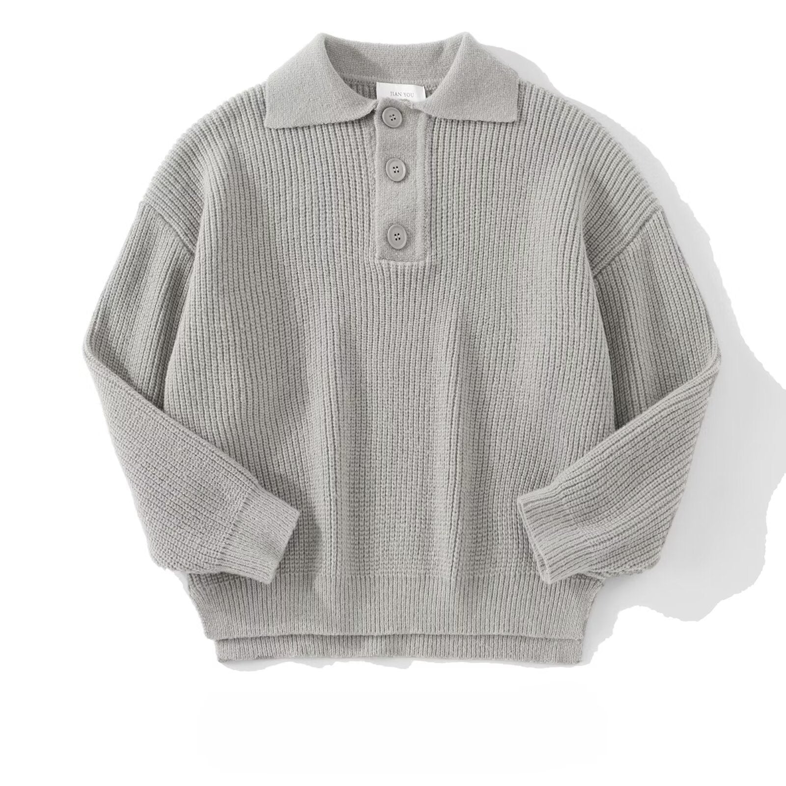 Ander™ - Gebreide Polo Heren Sweater