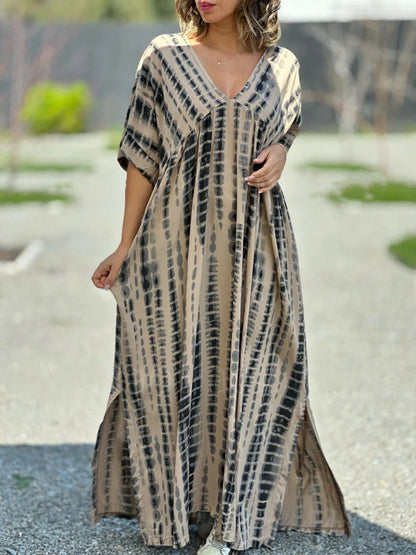 Sterre™ - Bohemian V-Hals Maxi Jurk