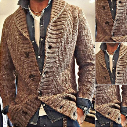 Miguel™ - Stijlvol Gebreide Heren Cardigan