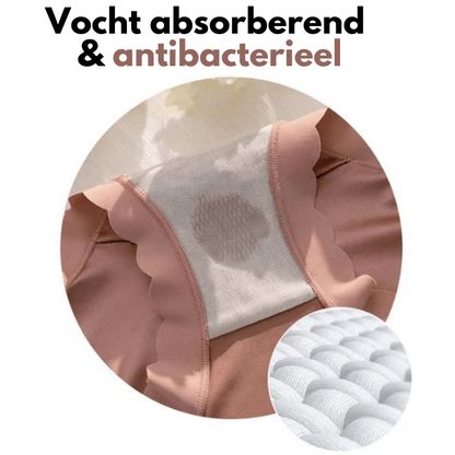 SilkLux™ - Premium Absorberende Zijden Damesonderbroek