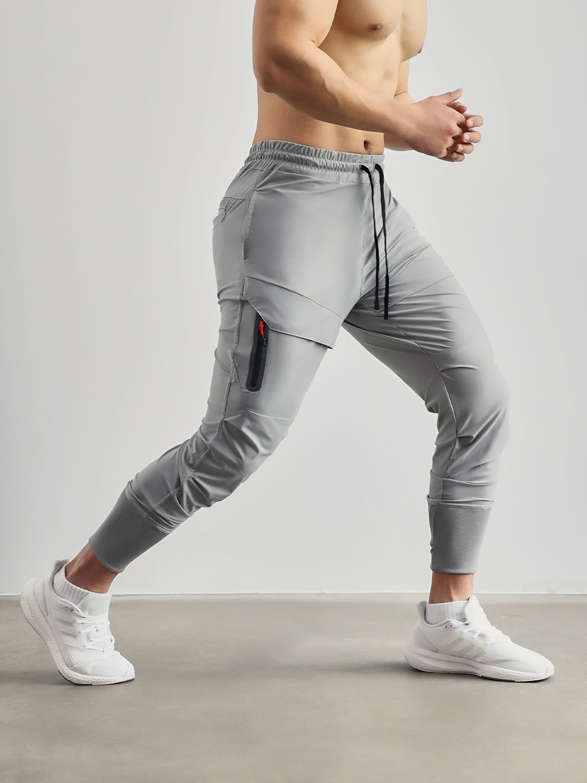 TOM - Hooggeribbelde Cargo Joggingbroek