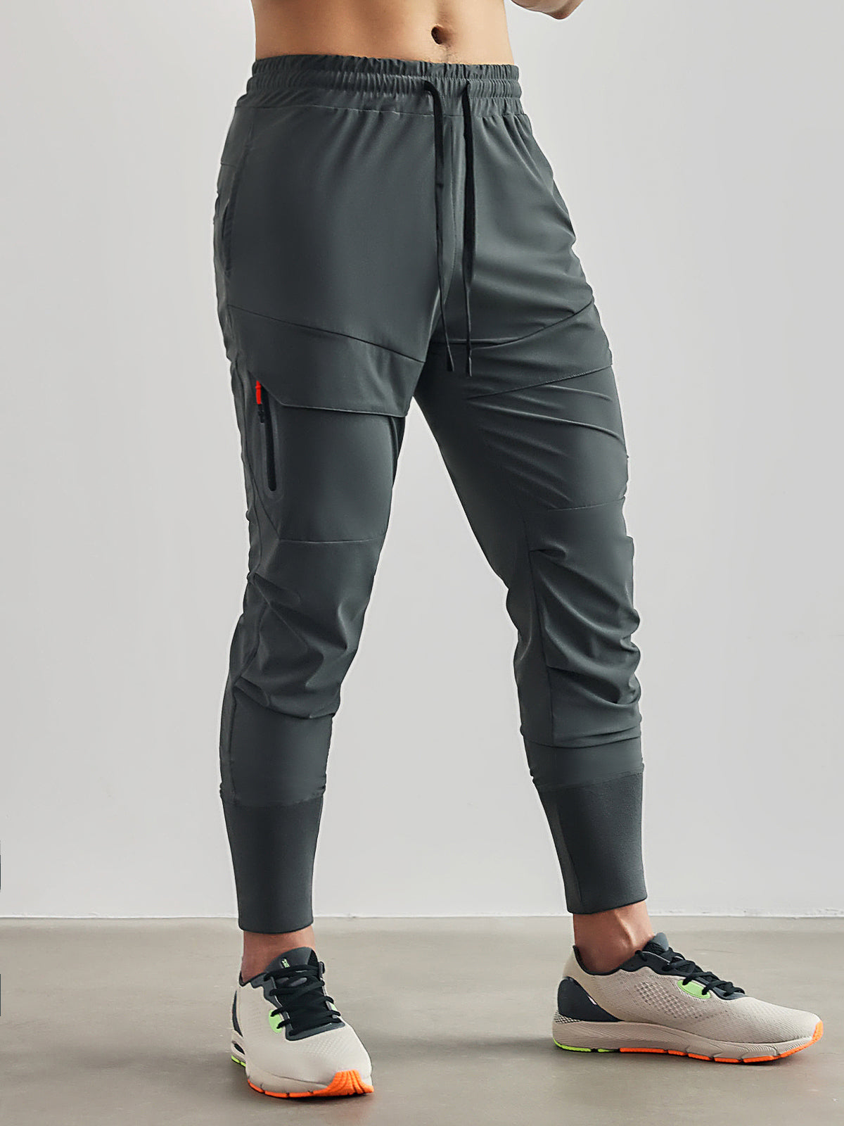 TOM - Hooggeribbelde Cargo Joggingbroek