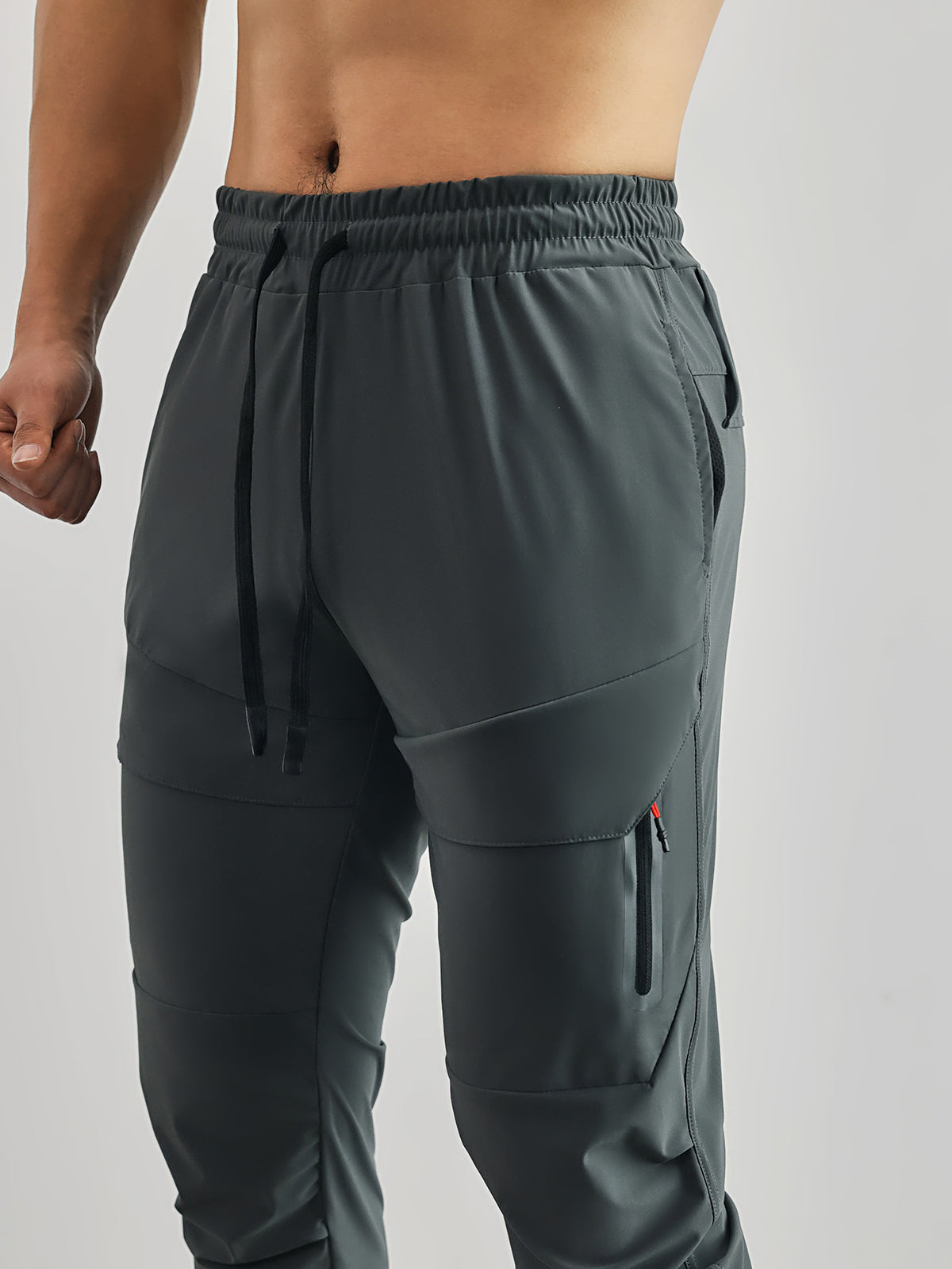 TOM - Hooggeribbelde Cargo Joggingbroek