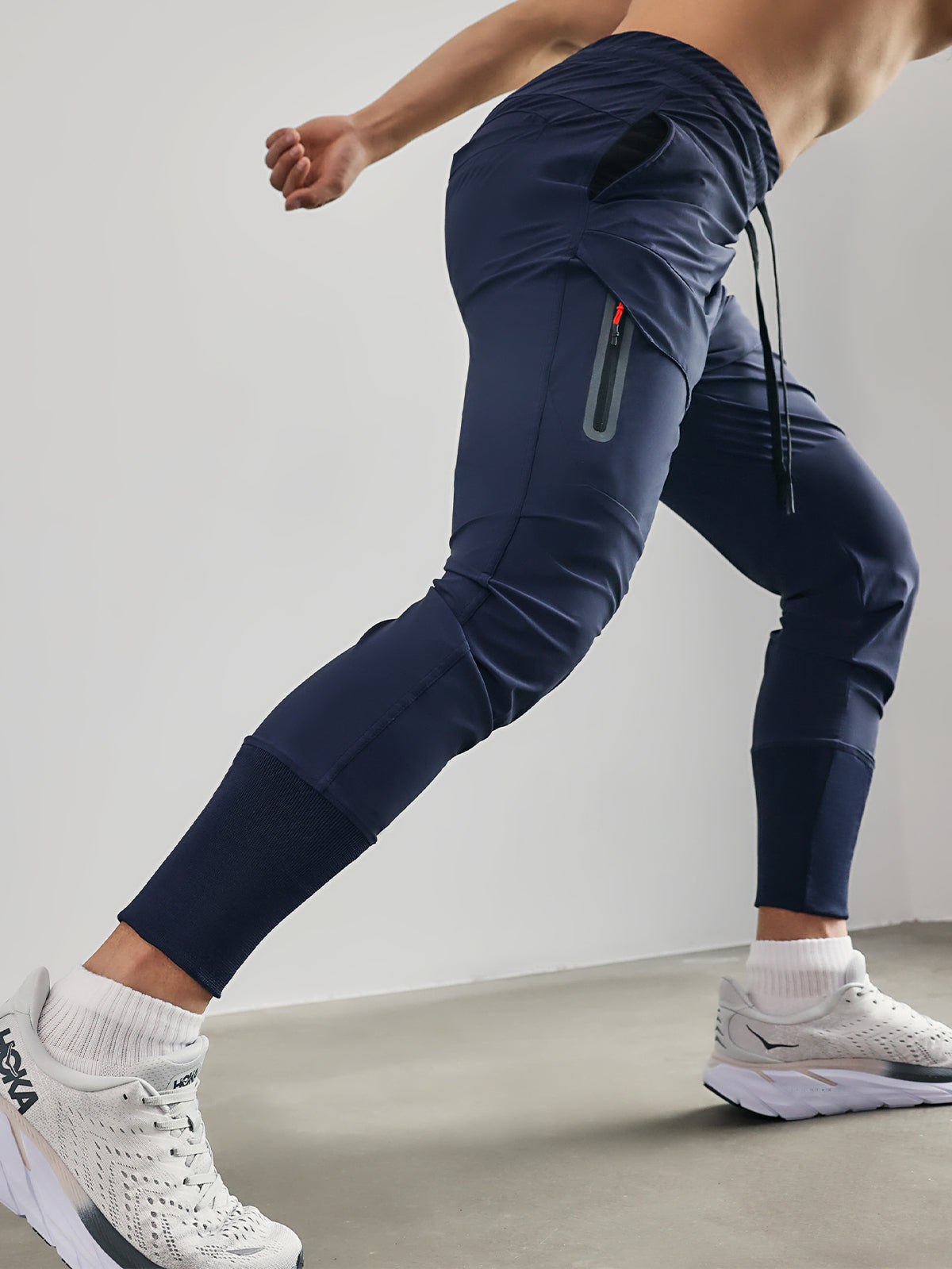 TOM - Hooggeribbelde Cargo Joggingbroek