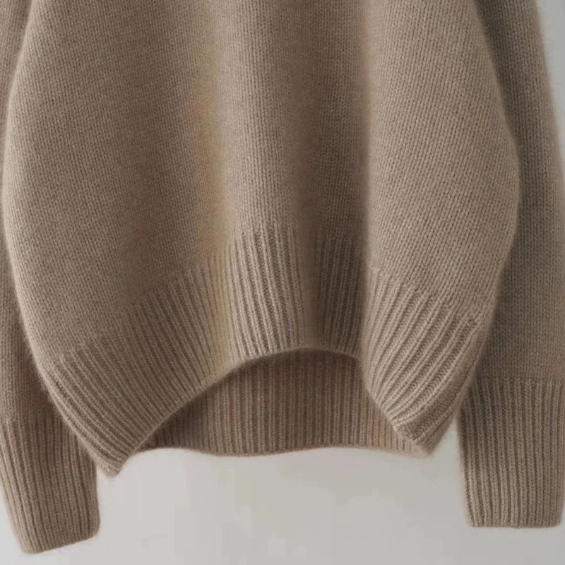 Zoë Comfortabele Pullover in Minimalistische Stijl