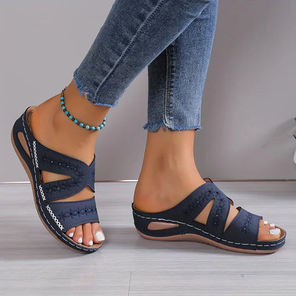 Sophia™ | Stijlvolle Orthopedische Sandalen