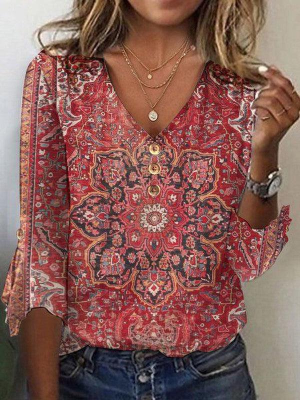 Marlies™ - Chique Bohemian Blouse