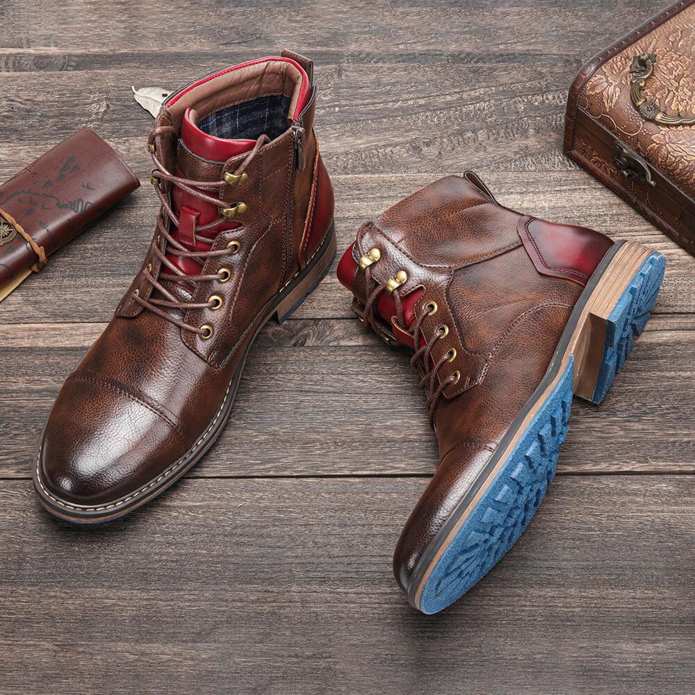 Thomas™ | Handgemaakte Premium Leren Oxford Laarzen